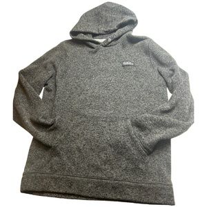 Grey Quiksilver Hoodie Size Large